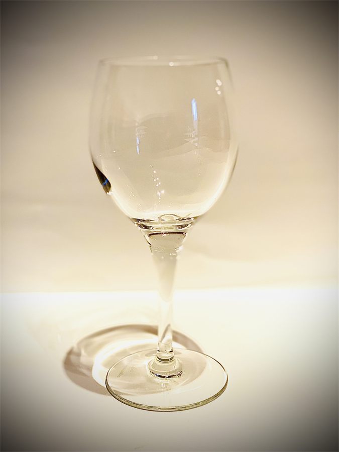 Wittewijnglas