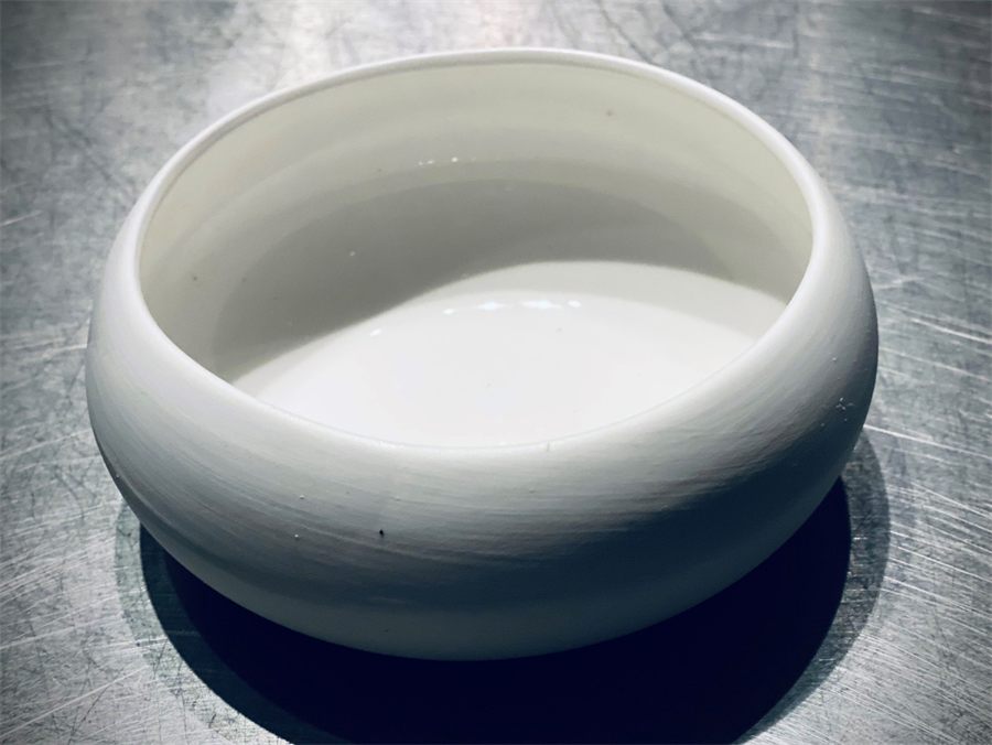 Wit schaaltje, diameter 11 cm